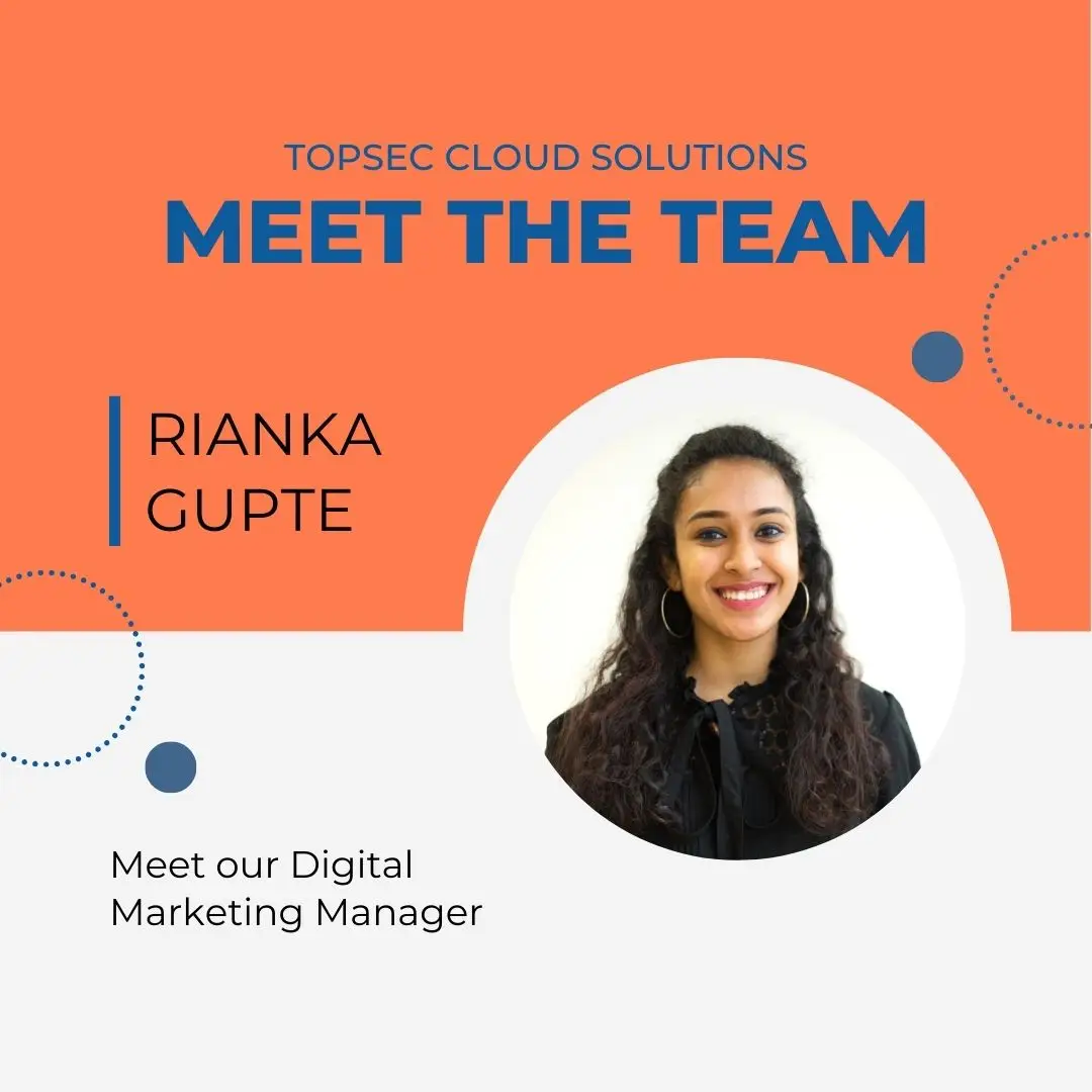 Meet the team- Rianka