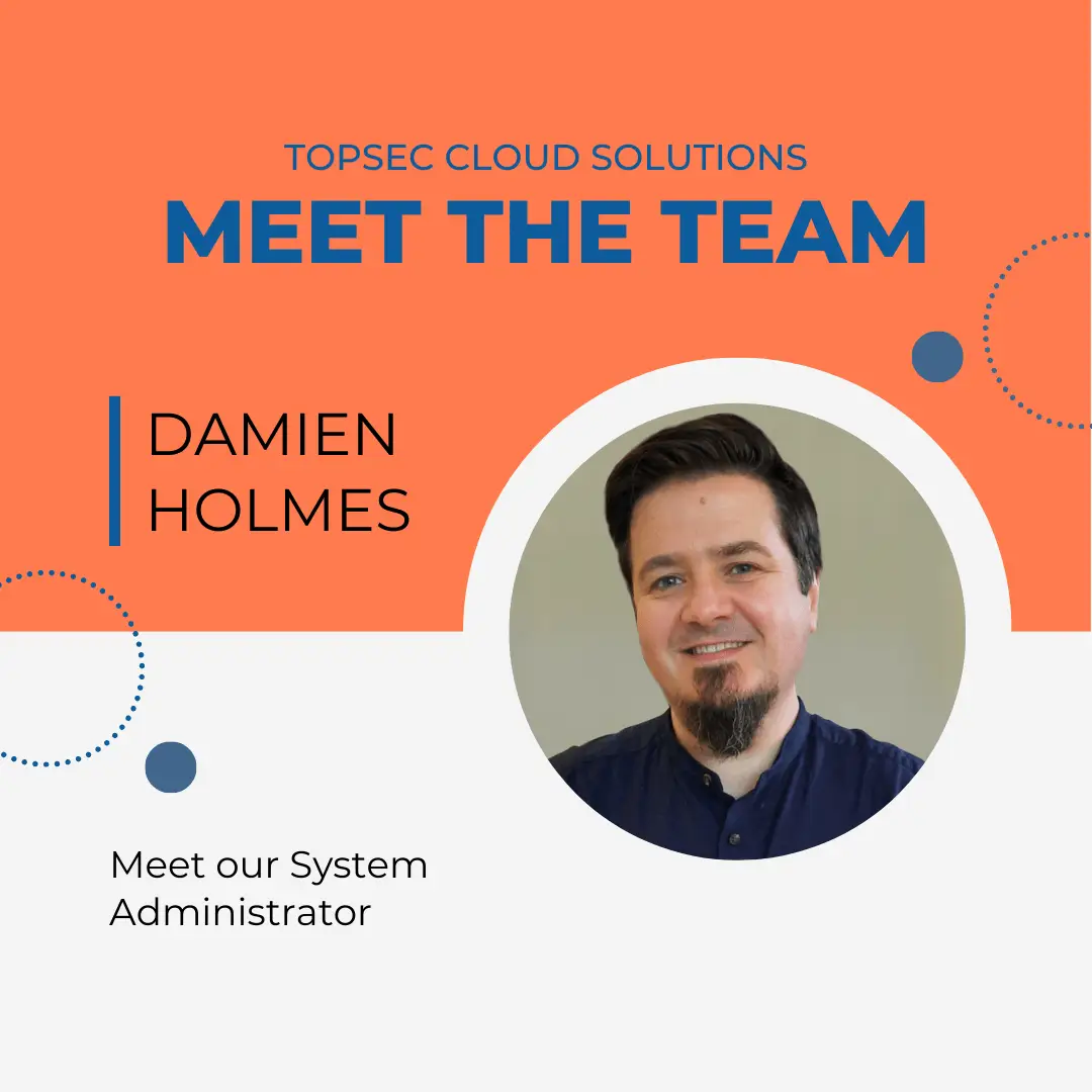 Damien Meet the Team
